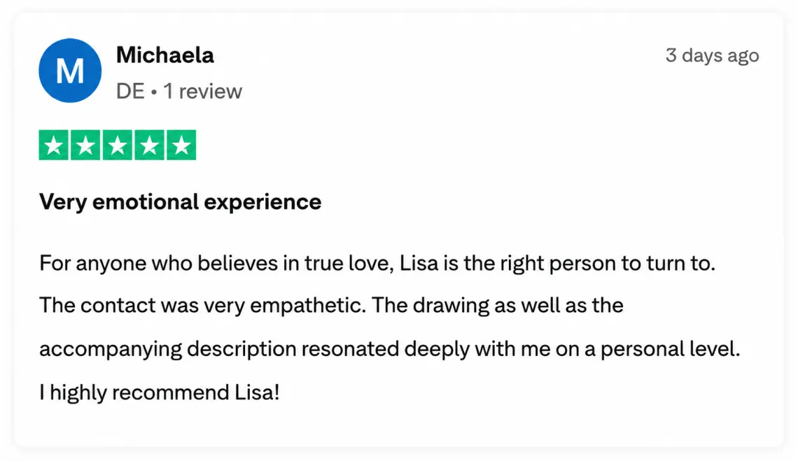 What my customers say about my work: 3