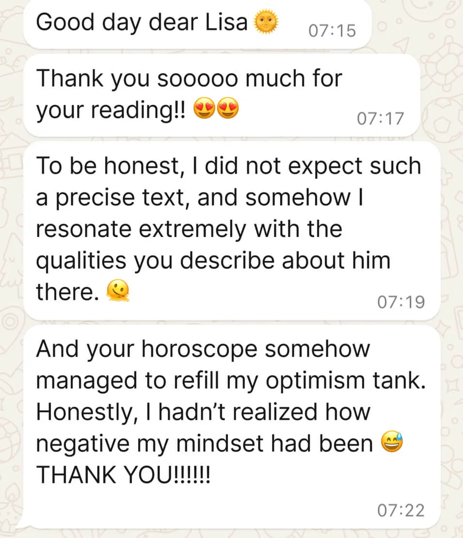 What my customers say about my work: 7