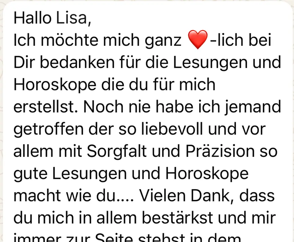 Das sagen meine Kundinnen über meine Arbeit: 3