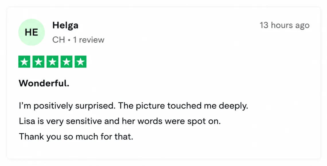 What my customers say about my work: 6